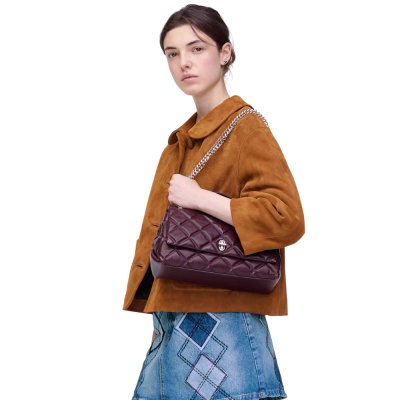 THE QUILTED DUAL CONVERTIBLE SHOULDER BAG